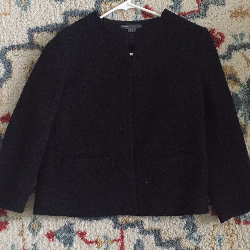 Vince Boucle Black Jacket